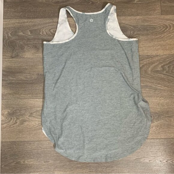Tuff Athletics Women’s Tank Top Geometric Print Activewear Gray Size Small - Picture 7 of 15